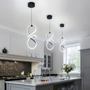 1 pieza de lámpara de techo LED moderna con diseño metálico elegante - Ideal para sala de estar, café, dormitorio, cocina y pasillo - Perfecto para regalos de inauguración de hogar, decoración moderna del hogar | Acabado metálico elegante | Construcción