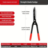 Tijeras de jardinería de alta calidad - Tijeras telescópicas con mango largo que ahorran trabajo, con agarre ergonómico antideslizante para césped, árboles frutales, hierba y ramas altas - Hojas de acero aleado duraderas, tijeras de poda para jardín, her