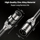 2 piezas de cables de micrófono XLR de alta calidad de 98 pies, extra largos para actuaciones al aire libre y fiestas, ideal para la temporada de graduaciones, regalos de cumpleaños, karaoke, equipo de podcast, micrófonos ASMR, micrófonos para PC, utiliz