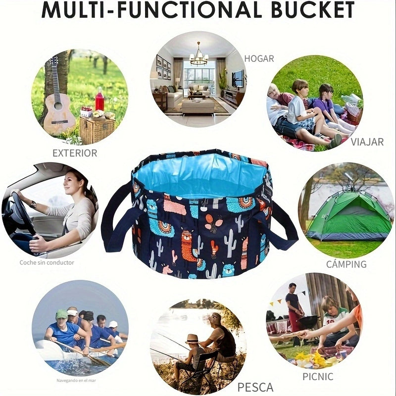 Bañera de pies plegable y portátil para el hogar, bolsa de baño de pies, bañera de pies, lavabo de cara y lavandería al aire libre, bañera de pies para viajes, adecuada para el hogar, exteriores y viajes