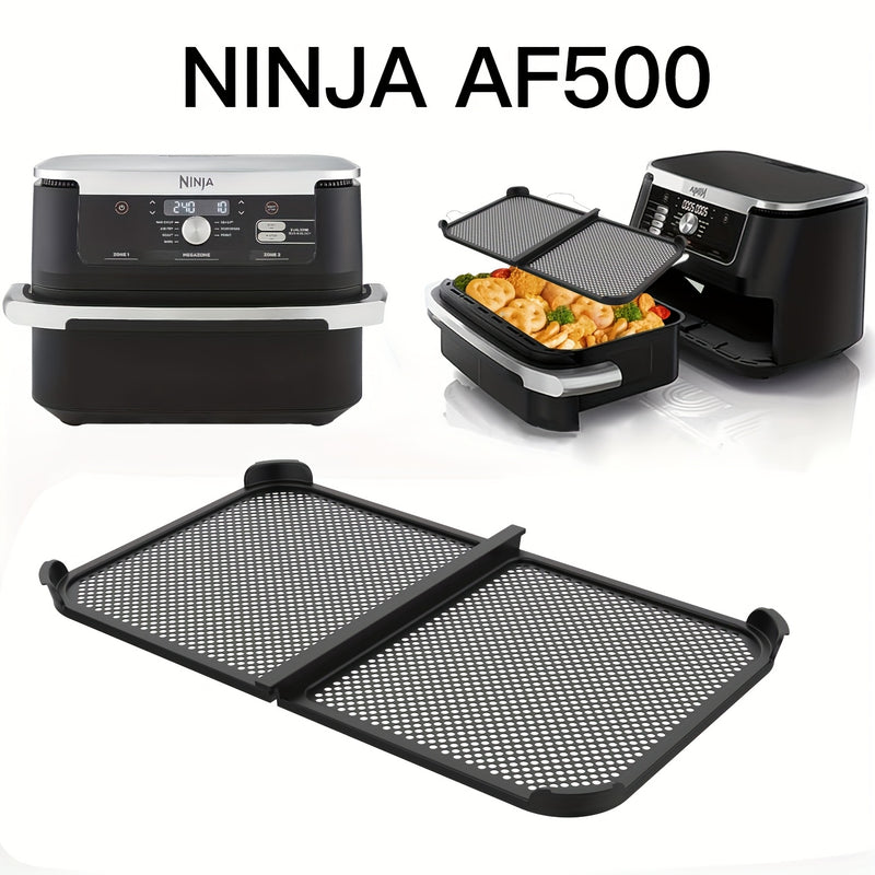 1pc Protector de Salpicaduras de Silicona para Freidora de Aire Ninja AF500, Cubierta de Malla Plegable Reutilizable, Accesorio Esencial de Cocina, Accesorios para Freidora de Aire