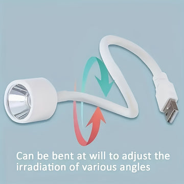 2 unidades de secadores de uñas LED mini con alimentación USB - Diseño plegable y portátil, aplicación rápida de esmalte de gel para uñas de los pies y dedos, no se necesita batería, construcción de plástico, accesorios de tecnología de uñas, diseño eleg