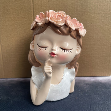 1 Unidad, Maceta De Diseño De Caricatura Lindo, Maceta De Flores Suculentas Mini Con Opción De Sistema De Drenaje, Ideal Para Suculentas Y Plantas Pequeñas