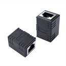 Extensor de Conector Ethernet Hembra a Hembra - Cable RJ45, Alimentado por USB, Compatible con Cat5/Cat6/Cat6a/Cobre, para Switches de Red, Routers, Servidores - Uso Industrial/Residencial/Occupacional, Extensor y Receptor de Internet para Hogar, Conexió