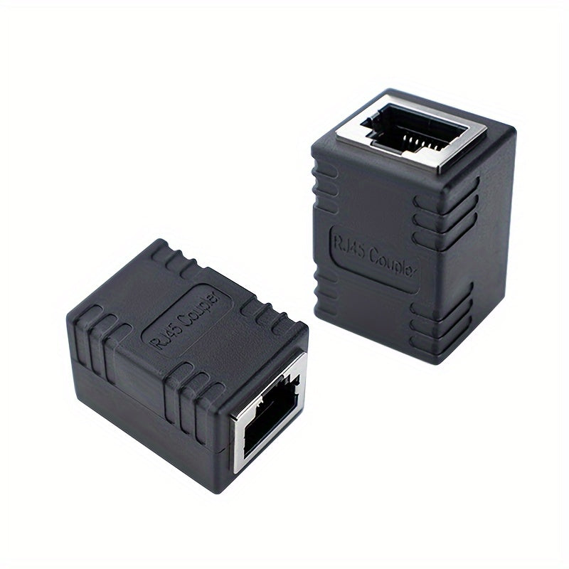 Extensor de Conector Ethernet Hembra a Hembra - Cable RJ45, Alimentado por USB, Compatible con Cat5/Cat6/Cat6a/Cobre, para Switches de Red, Routers, Servidores - Uso Industrial/Residencial/Occupacional, Extensor y Receptor de Internet para Hogar, Conexió