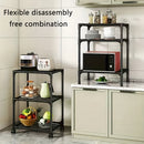 Carro de almacenamiento metálico ajustable de 6 niveles con ruedas y ganchos - Organizador multifuncional para cocina, dormitorio, baño y habitación de lavandería - Diseño que ahorra espacio para almacenar botellas de especias, utensilios, etc. | Estilo