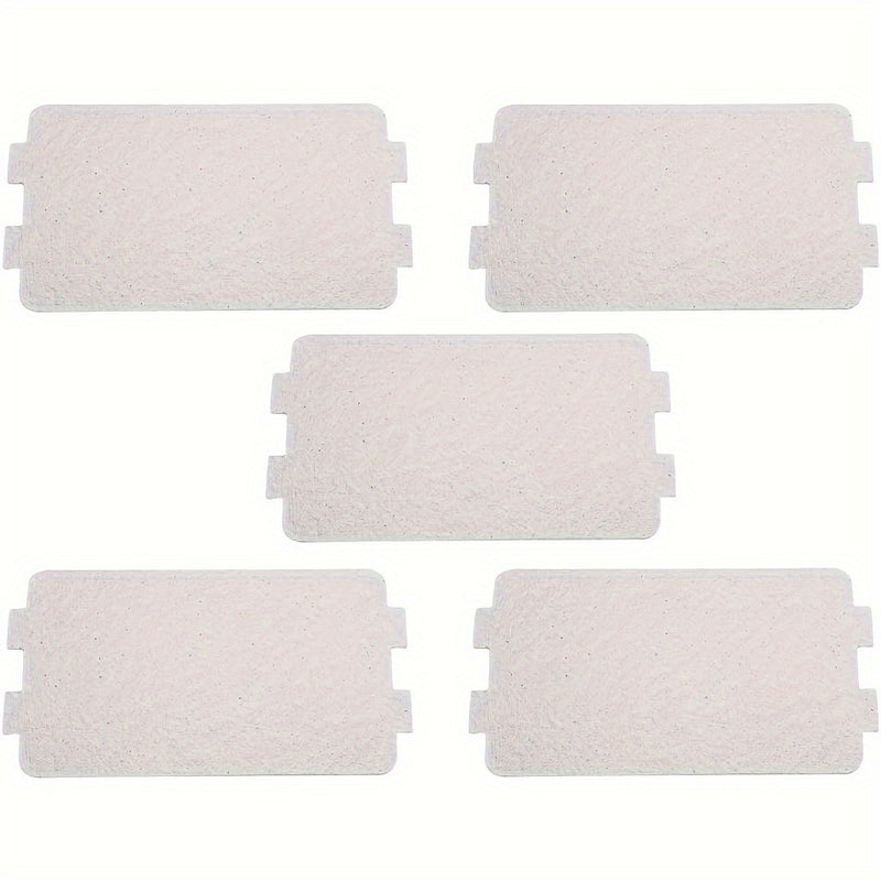 5pcs Placa De Mica Para Horno Microondas Hoja De Cubierta De Guía De Onda De Microondas Accesorio De Reparación De Reemplazo Para Horno Microondas De Cocina