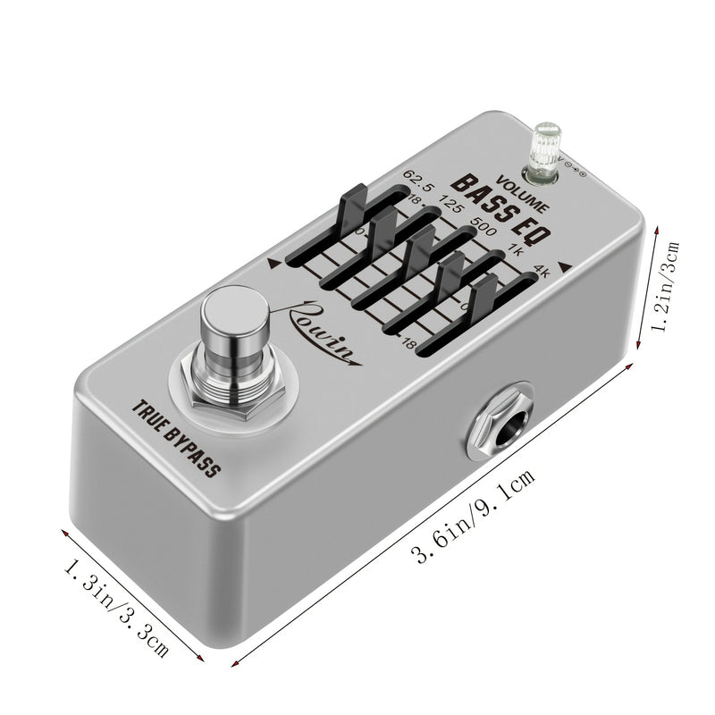 Bajo Eléctrico Ecualizador De Bajo Pedal EQ