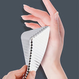 Lijadora de pies de vidrio, diseño hipoalergénico, color claro beige, elimina piezas muertas y gruesas, adecuada para el cuidado de viajes en todas las estaciones, adecuada para 90 regiones.