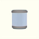 2pcs Elementos de Filtro de Purificador de Aire de Alta Eficiencia, Compatibles con EJ-JHQ01 - Construcción de Plástico Duradero, Diseño Estriado para una Filtración Mejorada, Ideal para Uso en Hogar y Oficina, Purificadores de Aire para el Hogar
