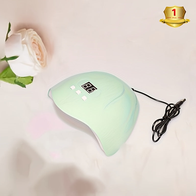 1 lámpara profesional para manicura con temporizador digital y sensor inteligente, el regalo perfecto para mujeres