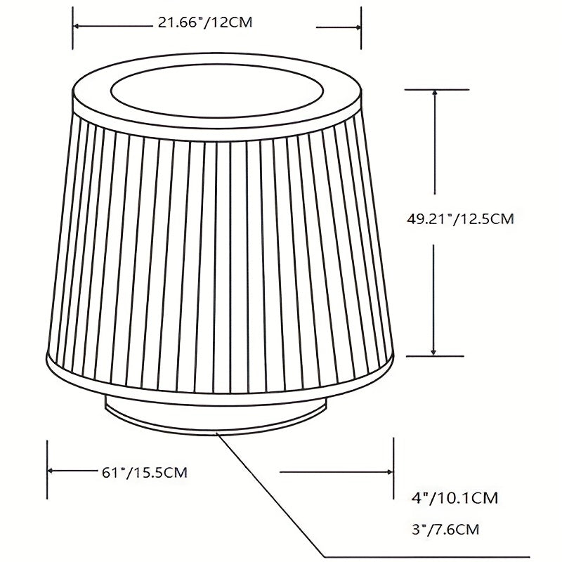1 Pieza, Filtro De Aire De Malla, Acero Inoxidable, Tela No Tejida, Material De Manga De Goma, Aire Limpio Y Transparente, Adecuado Para Filtrar Gases En Automóviles, Cocinas, Baños, Etc