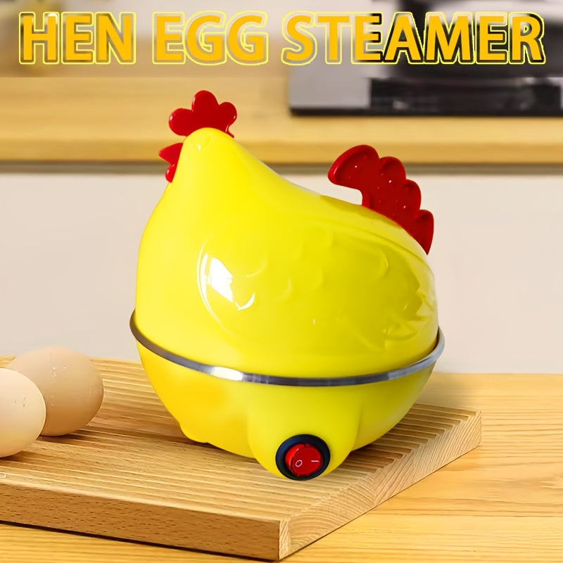 Olla multifuncional para huevos con cocción automática, apagado automático, capacidad de 7 huevos, apta para cocinar panecillos al vapor, huevo duro, batatas moradas y otros alimentos