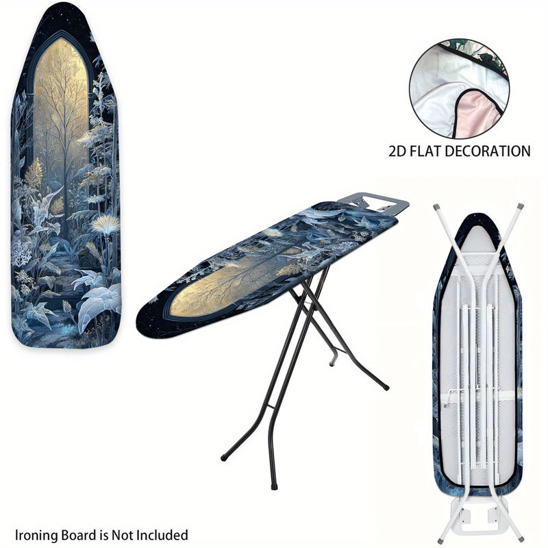 Fundas Lavables para Tabla de Planchar - Sin Necesidad de Tabla, Ajusta a la Mayoría de Tablas Estándar, Fácil Instalación, Decoración para Lavandería, Protector de Superficie Plana para Hogar y Electrodomésticos, Accesorio Artístico, Material de Alta Ca