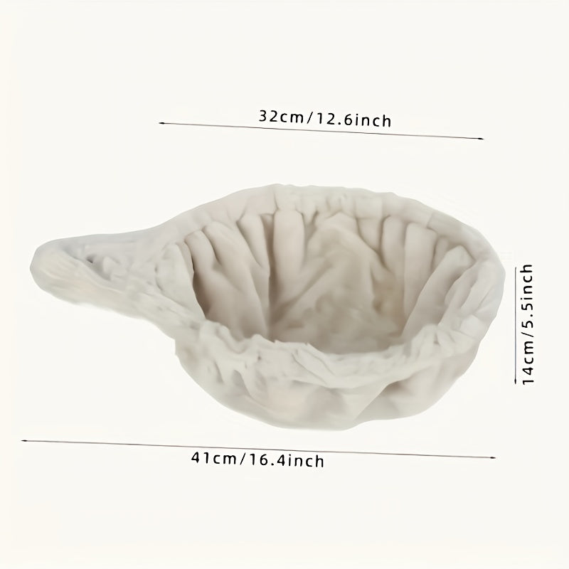 1 pieza, árbol de gato con hamaca, material de acero inoxidable, resistente y duradero con cesta, accesorio de hamaca de árbol de gato cómodo, reemplazo universal de hamaca de árbol de gato grande, adecuado para gatos, hamaca de gato gris de un solo ojo,