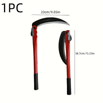 1 Pares de Tijeras Plegables de Acero de Carbono Duraderas, Herramienta de Poda Portátil para Jardín con Asidero Cómodo y Bloqueo de Seguridad, Adecuado para el Cuidado de Césped y Jardín - Sin Batería, Herramientas de Mantenimiento de Jardín | Diseño Pl