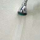 1 pieza de ducha de alta presión con diseño anti-atrapos - Montaje en pared, accesorio de baño redondo de plástico, acabado metálico, múltiples configuraciones de salpicadura, ducha de conservación de agua | Moderna ducha | Ducha duradera, accesorios de