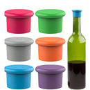 Tapón de Vino de Silicona Reutilizable, Corcho Reemplazable, Sellador de Botellas de Vino, Tapas de Botellas de Cerveza, Conservadores de Vino, Regalos de Vino, Fácil de Limpiar, Tapón de Botella de Vino Sin Fugas, Sello Retenedor de Tapas de Botellas de