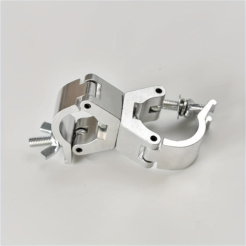 Fijador de aleación de aluminio, hebilla universal cruzada, hebilla de andamio, hebilla de conexión de tubo circular, gancho de luz de escenario, hebilla simple, hebilla de doble anillo ¡Feliz Eid Al-Adha!