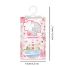 2/5 piezas de bolsas deshumidificadoras estilo cerezo, absorben humedad y mantienen seco, ideales para dormitorio, sala, cocina, baño, residencia estudiantil, bodega, etc. - Bolsas antihumedad colgantes para el hogar, deshumidificador portátil