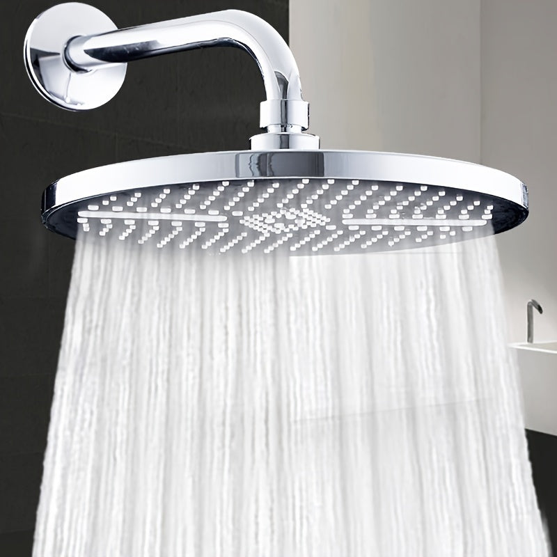 Cabezal de Ducha Cuadrado de Lujo de 10 Pulgadas - Alta Presión, Montaje en Pared, Fácil Instalación, Acabado Pulido para Mejora del Baño
