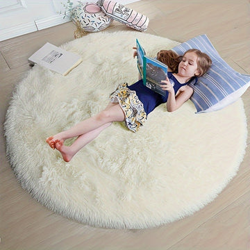 1 alfombra suave y esponjosa, perfecta para sala, dormitorio, guardería, sala de juegos, residencia estudiantil, decoración juvenil (4'x4')
