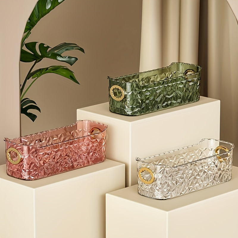 Organizador de Cosméticos Elegante y Multiusos - Ligero, No Necesita Energía, Perfecto para Almacenamiento en el Baño