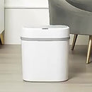 Bote de Basura con Sensor Inteligente - Resina ABS Moderna, Funciona con Pilas, Ideal para Cocina, Oficina, Sala de Estar, Baño, Dormitorio - Mejora la Felicidad en el Hogar