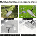 2 Piezas de Rastrillo para Jardín de Primavera - Pala Multifuncional, Herramienta para Bordes, Embellecimiento, Deshierbe Exterior, Limpieza de Musgo y Mantenimiento de Aceras - Herramientas para Nieve y Hielo