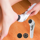 Amoladora de Pies Eléctrica Recargable USB - Doble Cabezal, Ideal para Pulir Uñas Artificiales y Secas en Color Beige Claro. Fácil de Usar con Cabezales Reemplazables