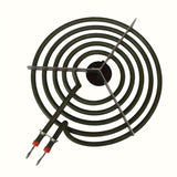 Elemento de superficie compatible con Crosley Mrmf2200km 20.32cm 5 giros quemador de superficie GE 20.32cm bobina elemento de superficie compatible con horno y estufa Whirlpool y GE - Material metálico, no requiere batería