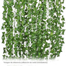 Enredadera Decorativa Larga X12 Follaje Artificial Decoración Hogar Jardín RF 409