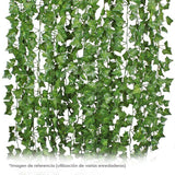 Enredadera Decorativa Larga X12 Follaje Artificial Decoración Hogar Jardín RF 409