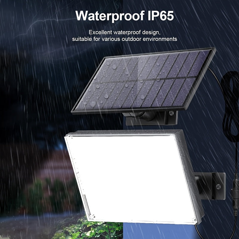 1 pieza/2 piezas 400 LED luz solar exterior de pared, con sensor de movimiento, luz LED blanca fría, luz solar de inundación, luz solar de calle de alta luminosidad, panel solar más grande, fácil de instalar, super brillante, auto NO/OFF, para porche, pa