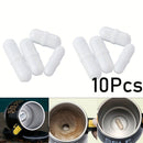 10pcs Barras Magnéticas de Agitación PTFE Blancas - Agitación Automática, Varillas de Mezcla para Tazas y Vasos Térmicos, Resistentes a la Corrosión y Altas Temperaturas, Ideales para Aplicaciones de Laboratorio y Alimentación, Agitador Magnético