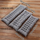 Juego de cojines estilo bohemio para todas las estaciones, con soporte lumbar y asiento profundo, para sillas, sofás y sillones