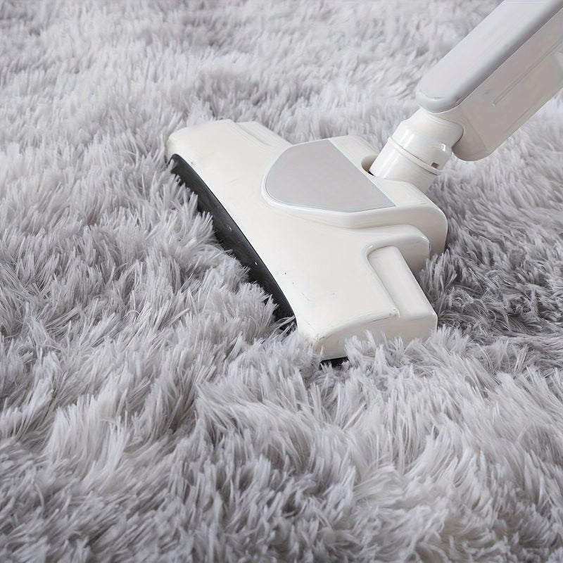 Alfombra de área suave y esponjosa de lujo, antideslizante, lavable a máquina, fibra de poliéster, tejido de punto, liviana para interiores, ideal para sala y dormitorio, decoración para San Valentín, Janucá, Día del Padre y Día de la Madre
