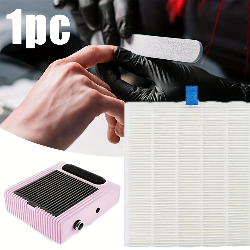 1pc Filtro de Recolección de Polvo para Uñas - Reutilizable, Compatible con Aspiradores de Manicura y Pedicura - Sin Necesidad de Energía, Instalación Fácil en PP - Sistema Eficiente de Filtrado, Accesorio Duradero para Estudios de Arte de Uñas y Salones