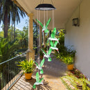 Linterna de Viento con Pájaro Verde Solar para Exteriores, Decoración Escénica para Villas y Hogares, Luz Ambiental para Balcón o Terraza, Colgante Decorativo, Luz de Navidad Impermeable sin Factura de Electricidad