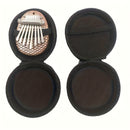 1pc Funda Suave Duradera para Kalimba y Piano de Pulgar - Bolsa de Almacenamiento Portátil de Material PP Negro con Cremallera para Auriculares Inalámbricos, Auriculares y Accesorios, Ideal para Músicos