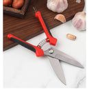 4 piezas de tijeras de poda de acero inoxidable para jardín, cortadoras manuales duraderas para ramas, frutas y flores, estilo contemporáneo, no eléctricas, diseño ergonómico, adecuadas para uso en húmedo o seco