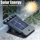 3 Piezas de Luz con Sensor de Movimiento, LED Solar con Múltiples Modos de Iluminación, Bombilla Cálida para Ambiente Acogedor, Adecuada para Jardín, Camping, Emergencias, Decoración de Paredes, Vallas y Terrazas