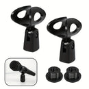 2 soportes de micrófono ajustables para micrófono de escritorio, soporte de micrófono con clip para montaje en el suelo, micrófono Eid Al-Adha Mubarak