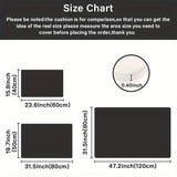 1pc Alfombra Ultra Suave Antideslizante, "Dios Bendiga a Quienes Entren en Este Hogar, Proteja a los que Se Van y Dan Paz a los que Quedan" Estilo Granja Moderna, Lavable a Máquina, Resistente al Desgaste, Adecuada para Cocina, Comedor, Pasillo, Baño, Do