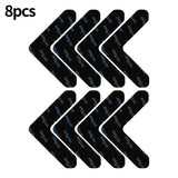 Fijadores de alfombra con super adhesividad - Cinta de alfombra anti-curvatura, 4/8/12/20pcs de doble cara antideslizante reutilizable Alfombra parada, alfombrilla de alfombra lavable para pisos de madera, pisos de baldosas, alfombras, esterillas, pared