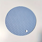 Tapete de Silicona, Trípode de Silicona, Juego de Agarraderas Resistentes al Calor, 2 Tamaños, Almohadilla Antideslizante Multifuncional, Adecuada para Hot Pot, Plato Caliente, Abridor de Botellas, Adecuada para Aislamiento Térmico de Cocina, Soporte par