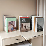 Juego de 4 Libros Decorativos, Conjunto para Decoración del Hogar, Adornos para Estantería de Sala de Estudio, Artículos Duraderos para Exhibición a Largo Plazo