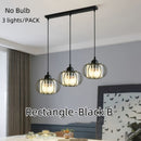 Araña moderna de metal con 3 brazos, acabado mate, lámparas colgantes desmontables para montaje semiempotrado, ideal para comedor, cafetería o bar, conexión directa, 110V-220V, sin necesidad de baterías, iluminación para comedor | diseño elegante en meta
