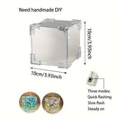 1pc 20LEDS/20 Flores Tulipán Nocturno DIY, Mar de Flores 3D, Accesorios de Escritorio Exquisitos, Regalos Íntimos para Novias, Familia, Compañeros de Clase y Amigos, Regalos para el Día de la Madre, Regalos de Cumpleaños