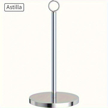 Soporte Moderno para Toallas de Papel de Acero Inoxidable - Antideslizante, Soporte de Encimera para Organización de Cocina y Baño